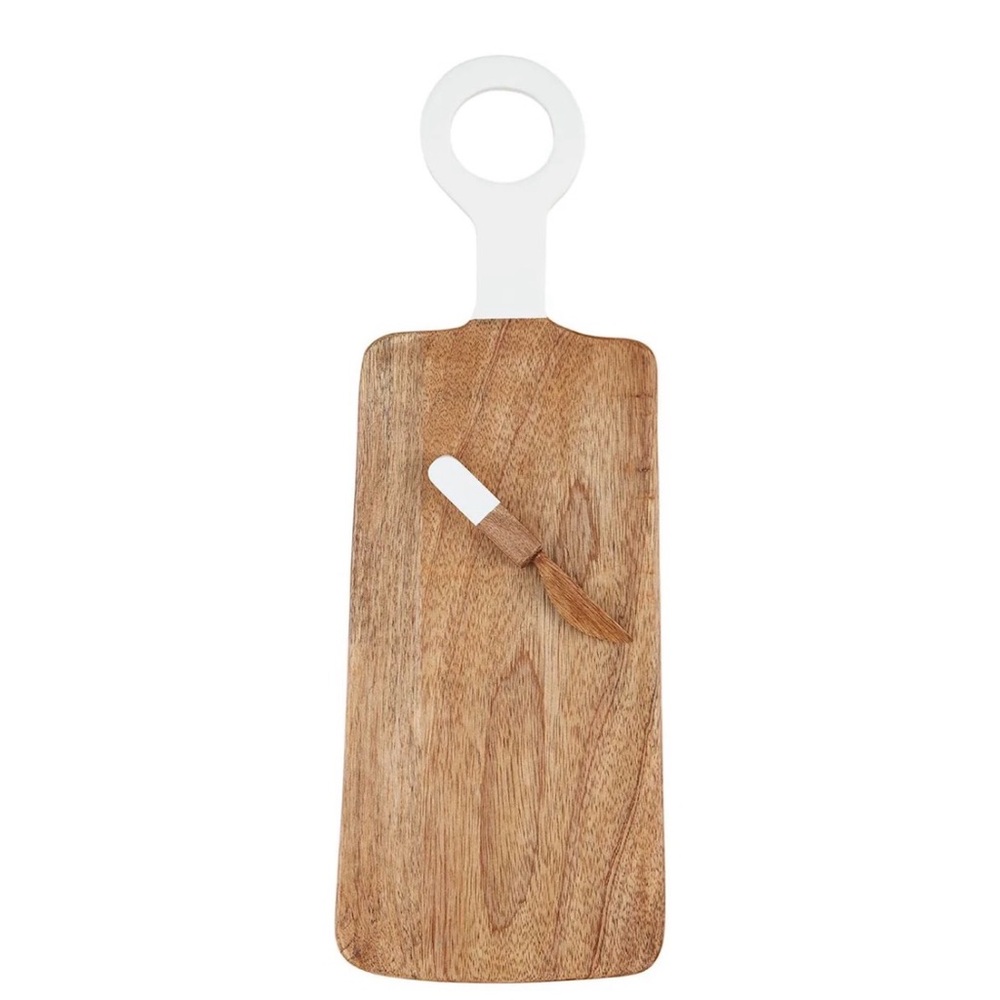 NWT MUD PIE NATURAL LACQUER BOARD